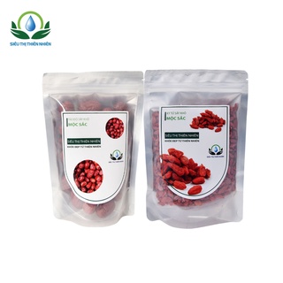 Combo Trà Táo Đỏ, Kỷ Tử Sấy Khô SIÊU THỊ THIÊN NHIÊN Giúp Lợi Khuẩn Đường Ruột Và Cải Thiện Miễn Dịch