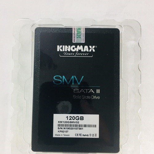 Ổ cứng SSD KINGMAX SMV32 120GB 2.5&quot; SATA 3 - Hàng chính hãng