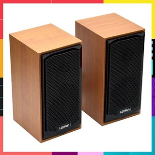Loa Máy Tính Gỗ M22 - Màu Đen Và Màu Nâu