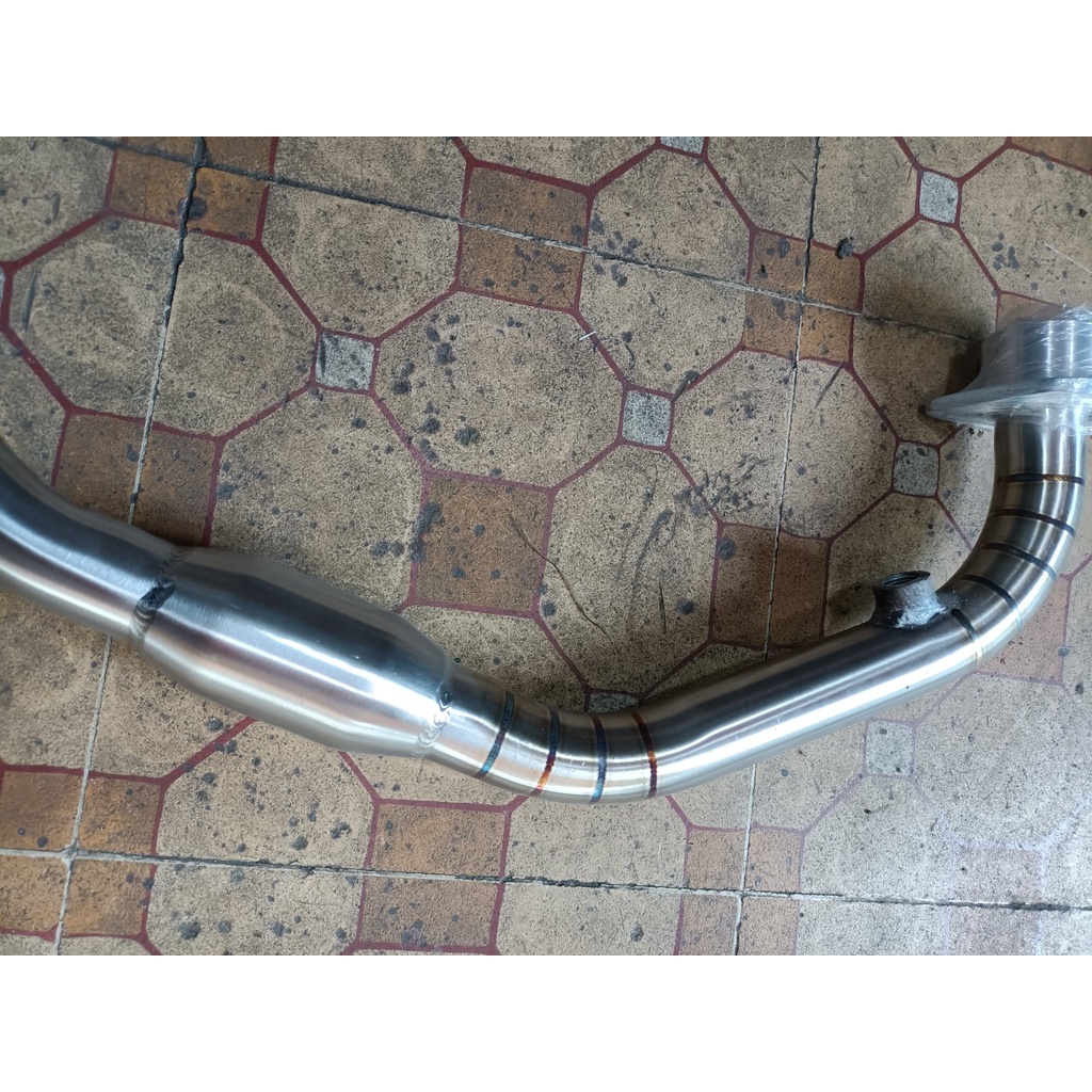 Cổ pô Winner, Sonic bầu inox 304 lắp pô zin