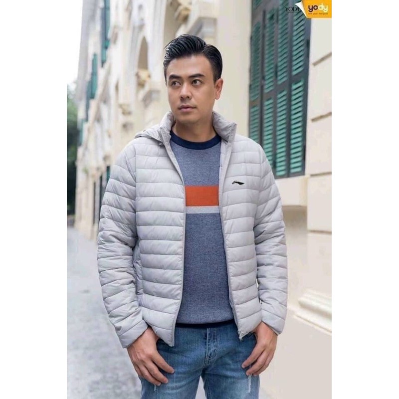 Áo phao nam dư duy nhất màu đen size XL