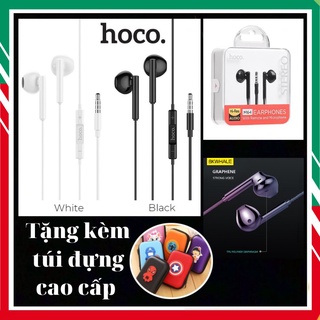🚀 CHÍNH HÃNG 🚀Tai Nghe Hoco M64 🚀 Tai Nghe Có Dây-Jack 3.5mm-Có Micro Đàm Thoại Siêu Bền Kèm Núm Thay Thế Bảo Hành 6T