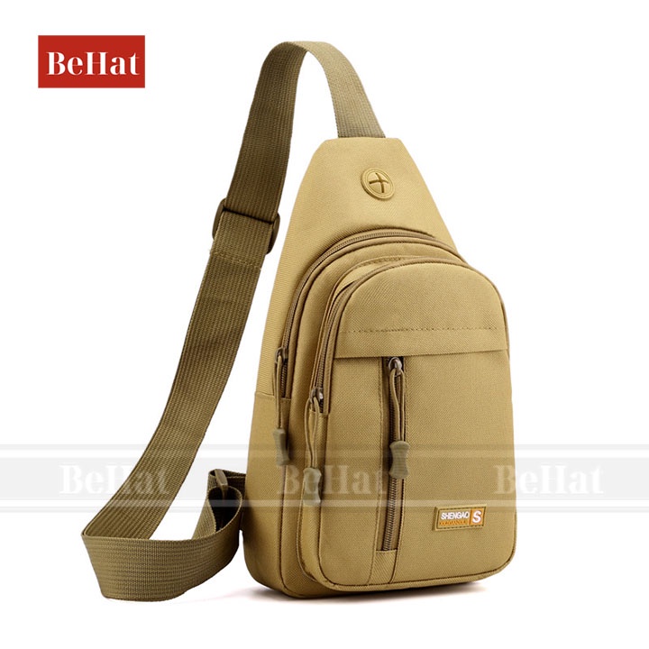 Túi Đeo Chéo Nam Mini, Chất Liệu Vải Dày Bền Bỉ, Hàng Nhập Chất Lượng