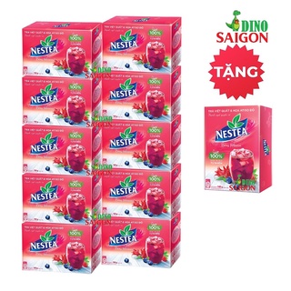 [MUA 10 TẶNG 1] Combo 10 Hộp Trà Nestea Vị Việt Quất Và Hoa Atiso Đỏ (Hộp 10 Gói x 14g)