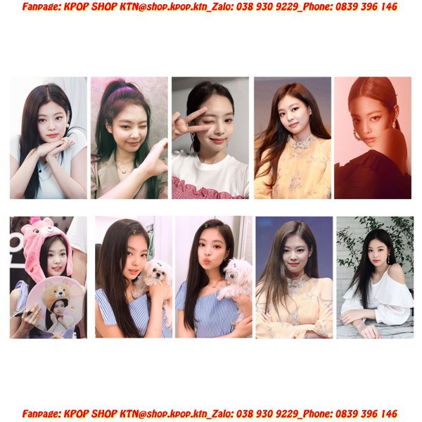 CARD HÌNH IN FULL JENNIE BLACK PINK_BP-21