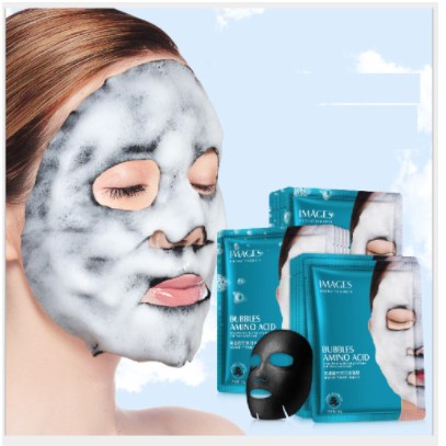 Mặt Nạ Sủi Bọt Thải Độc Images Hydrating Skin Bubbles Amino Acid Dưỡng Ẩm, Kiểm Soát Dầu, Sạch Sâu, Mụn Đầu Đen CS42