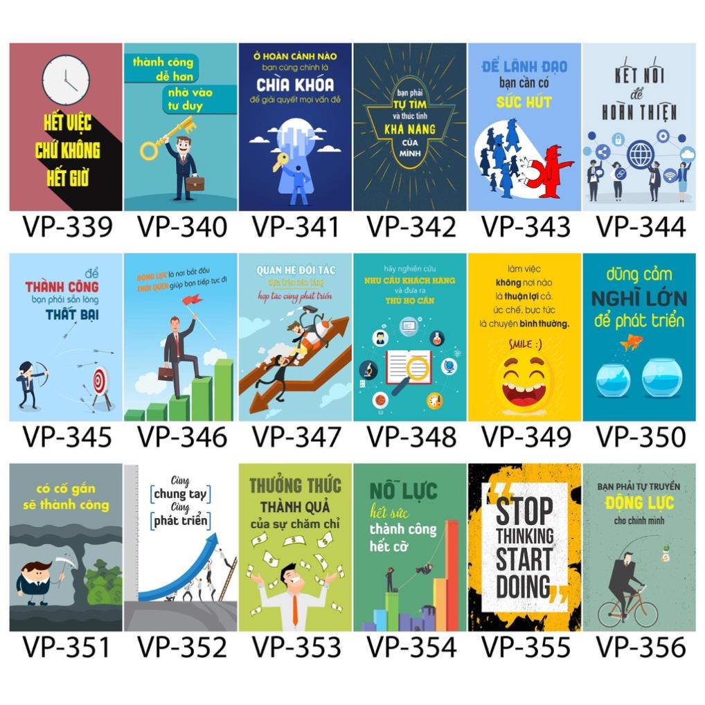 Tranh hiện đại, tranh châm ngôn động lực cho văn phòng, slogan treo văn phòng tạo cảm hứng làm việc, chỉ 39k
