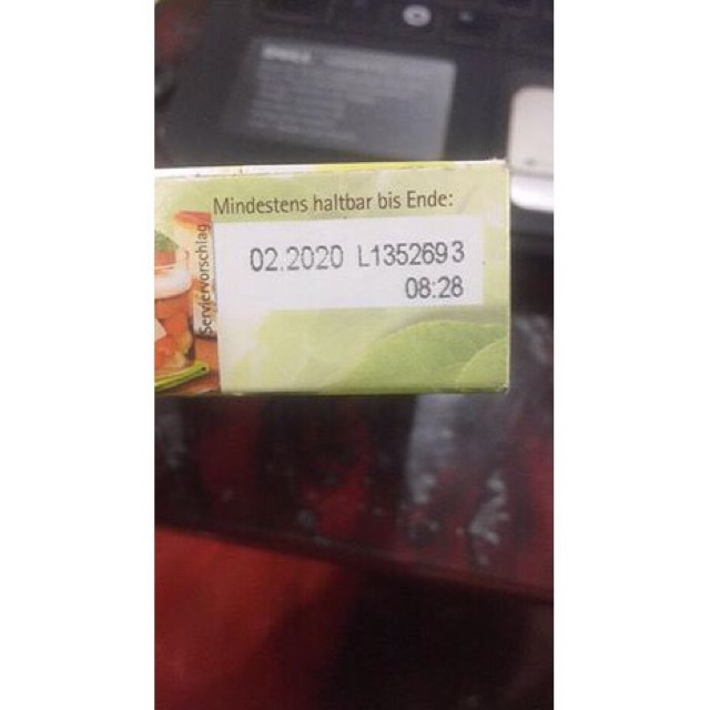Bột rau câu hữu cơ Agar Ruf Đức 15g date 6/2022
