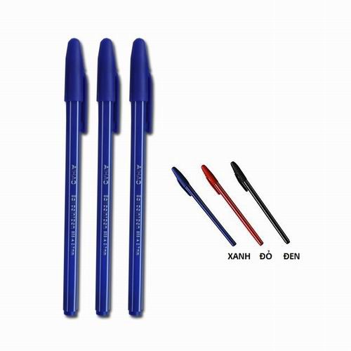 [SIÊU RẺ] Bút bi mực xanh/ đen cao cấp AIHAO 555 NGÒI 1.0mm siêu trơn