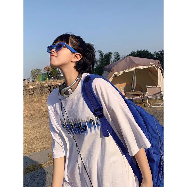 Áo Thun In Chữ PUT Hàn Quốc Áo Thun Tay Lỡ Form Rộng Unisex 38-65kg Nam Nữ Phong Cách Ullzang