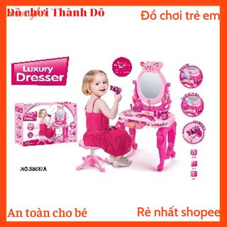 ĐỒ CHƠI BÀN TRANG ĐIỂM BẰNG NHỰA CHO BÉ GÁI , KÍCH THƯỚC LỚN