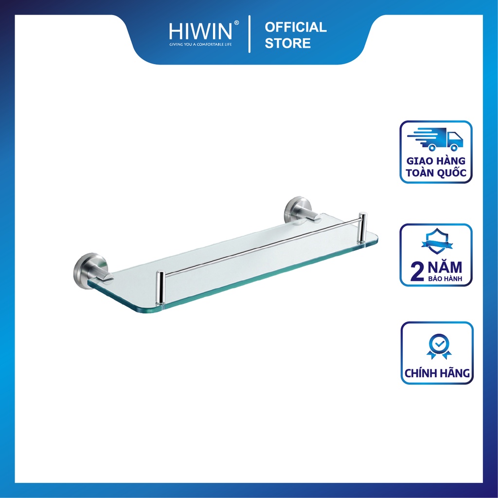 Kệ kính phòng tắm inox 304 mặt gương bóng HIWIN Y-541A
