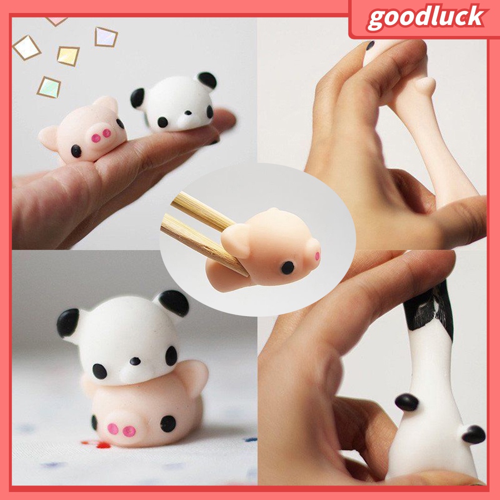 Đồ chơi bóp hình con gà/thỏ dễ thương giúp giảm căng thẳng hiệu quả cho người lớn và trẻ em