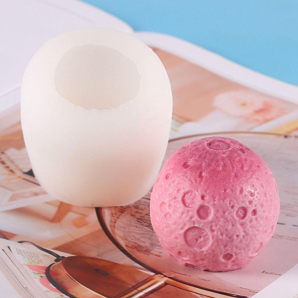 YIYU 1 Khuôn Làm Bánh Trung Thu Hình Hành Tinh Mặt Trăng Bằng Silicone DIY