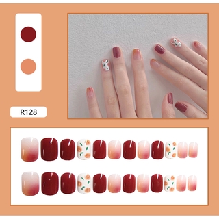 24 Móng Tay Giả Hoa Văn Đẹp Mắt Dùng Trang Trí Móng Nghệ Thuật