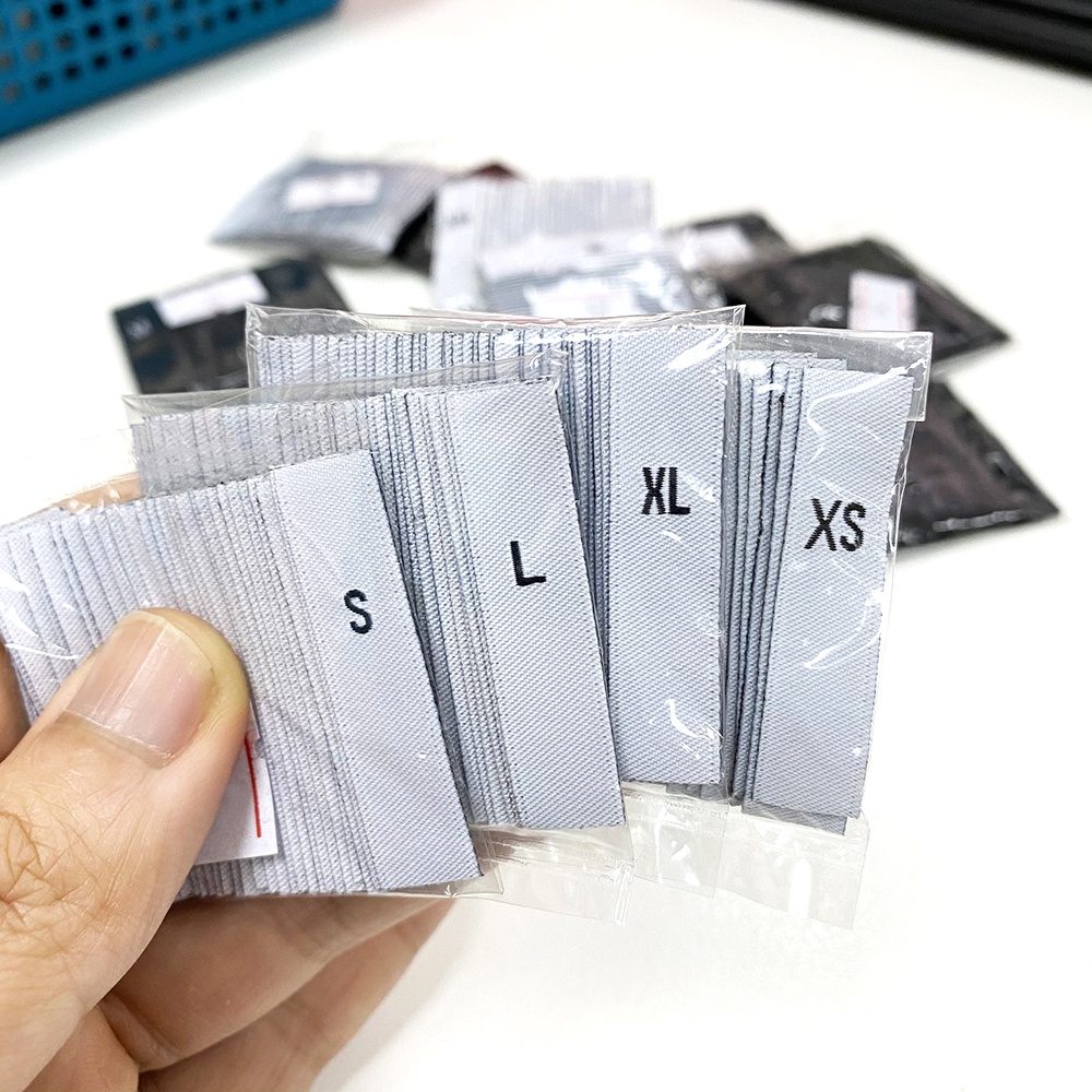 Size label_nhãn dệt,nhãn mác quần áo_