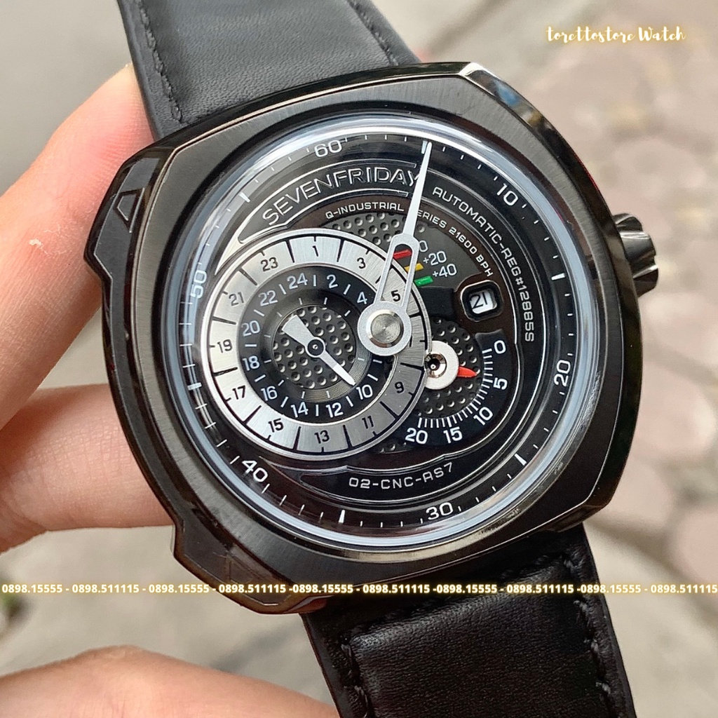 Đồng Hồ Nam  - Automatic - Hộp Gỗ, Sách, Thẻ Bảo Hành 2 năm , Khăn, Dây Cao Su Cao Cấp Tặng Kèm