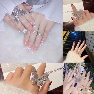 Nhẫn hình bướm-phụ kiện chụp ảnh cực xinh