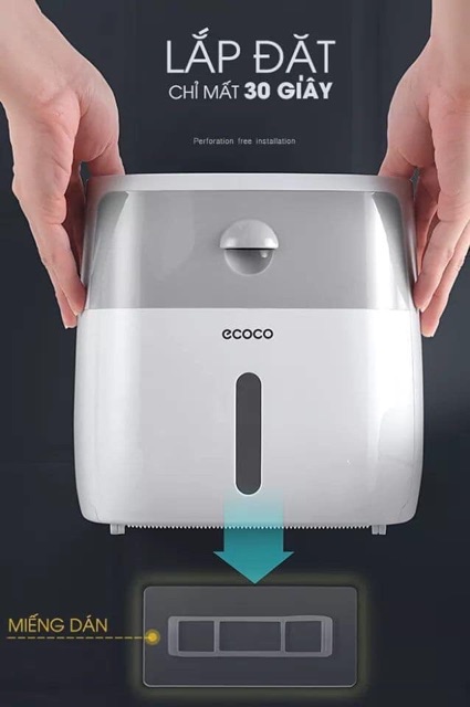 Hộp đựng giấy vệ sinh Ecoco