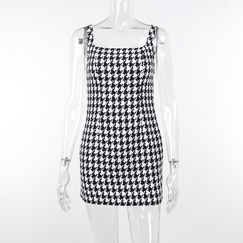 Đầm Dệt Kim Cổ Vuông Thiết Kế Quyến Rũ Cho Nữ D0310