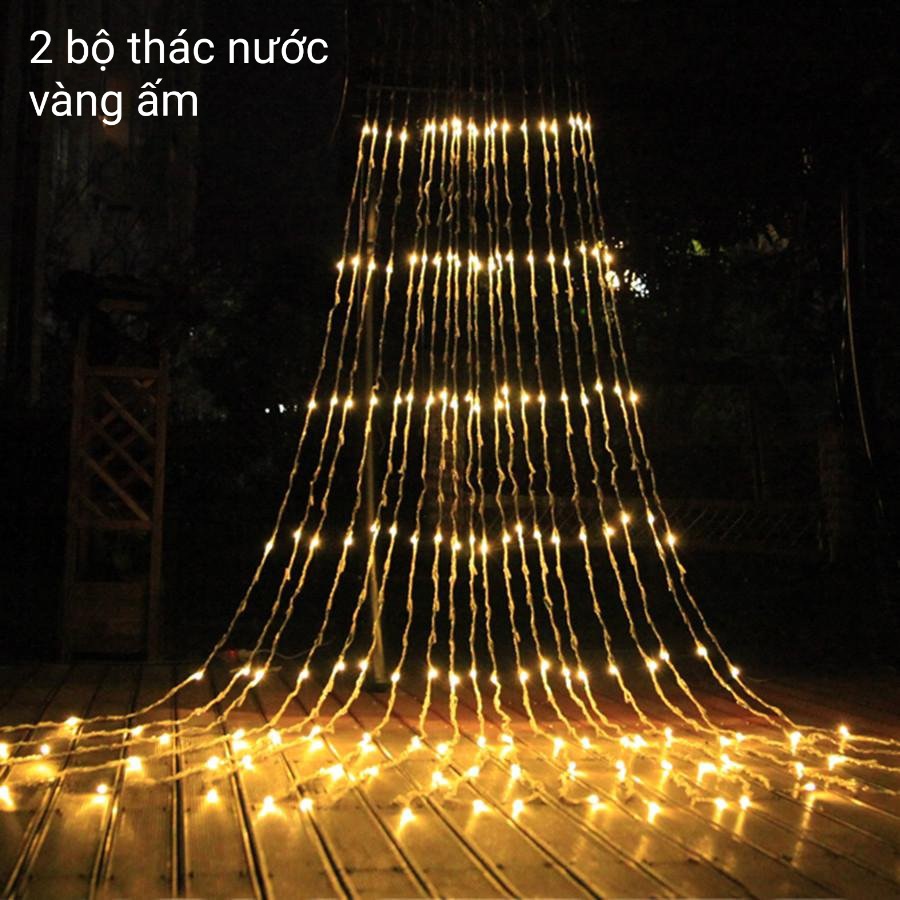 Bộ đèn hiệu ứng Thác nước chảy tuyệt đẹp