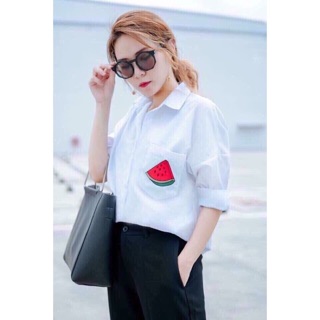 Áo sơ mi trắng nữ sm718