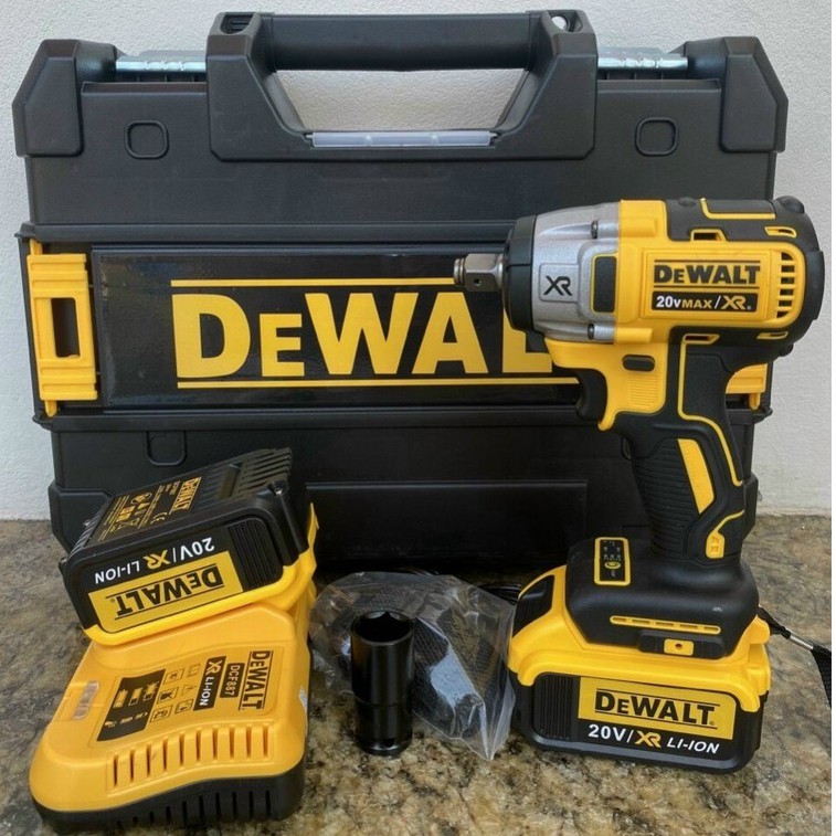 Máy Siết BuLong- Chuyên Bắt Vít DeWalt - 20V Không Chổi Than - Máy Có 3 Đèn Led