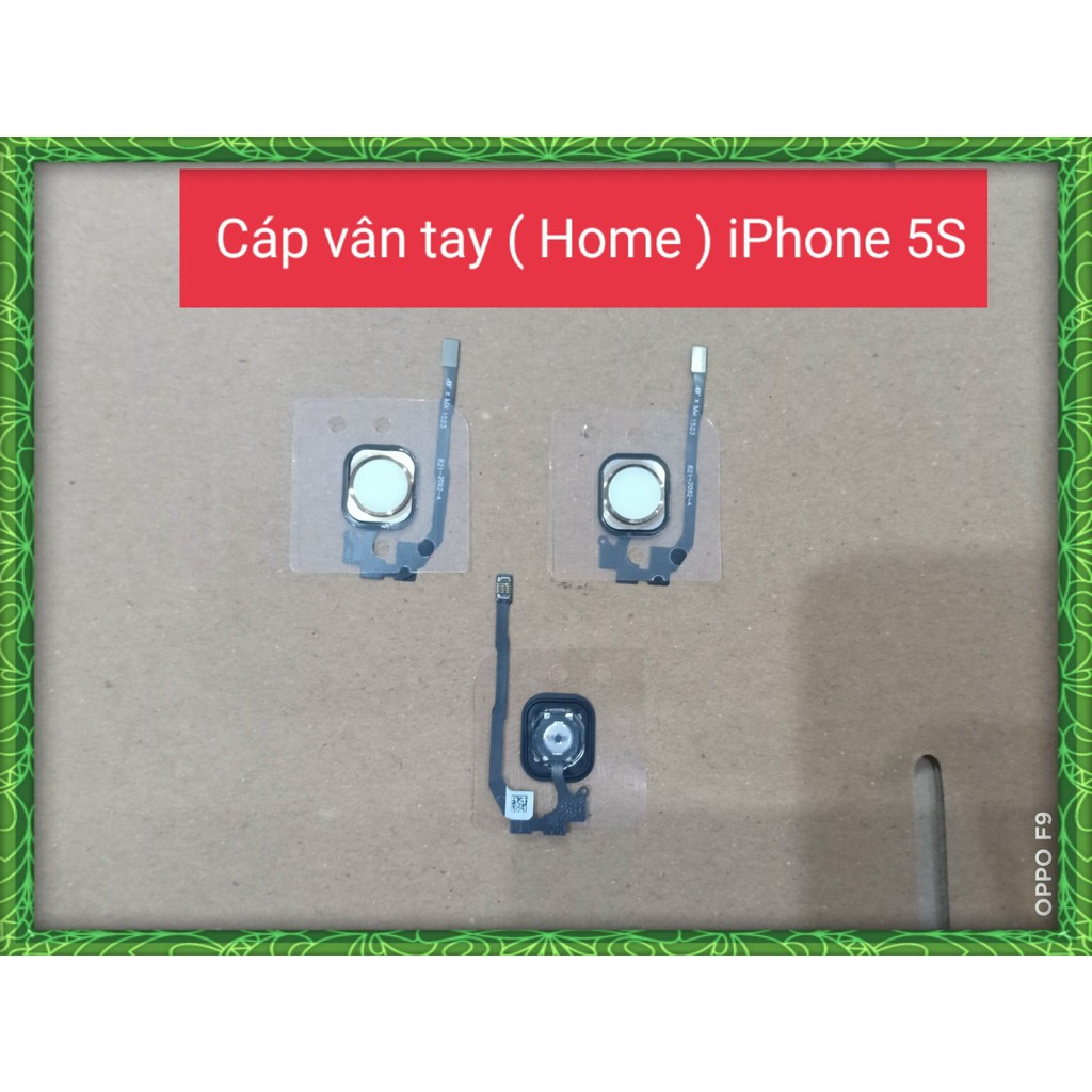 [Mã ELORDER5 giảm 10K đơn 20K] Cáp vân tay ( Home ) Iphone 5s