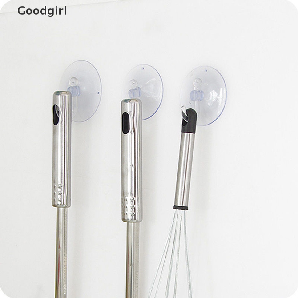Móc treo đồ dán tường trong suốt tiện dụng cho nhà tắm/ nhà bếp