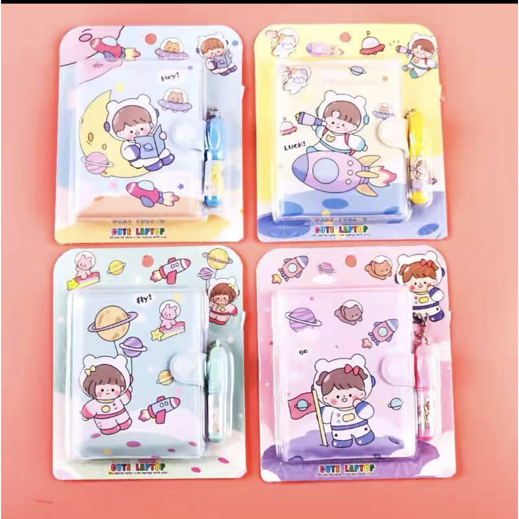 Sổ tay mini kèm bút cute
