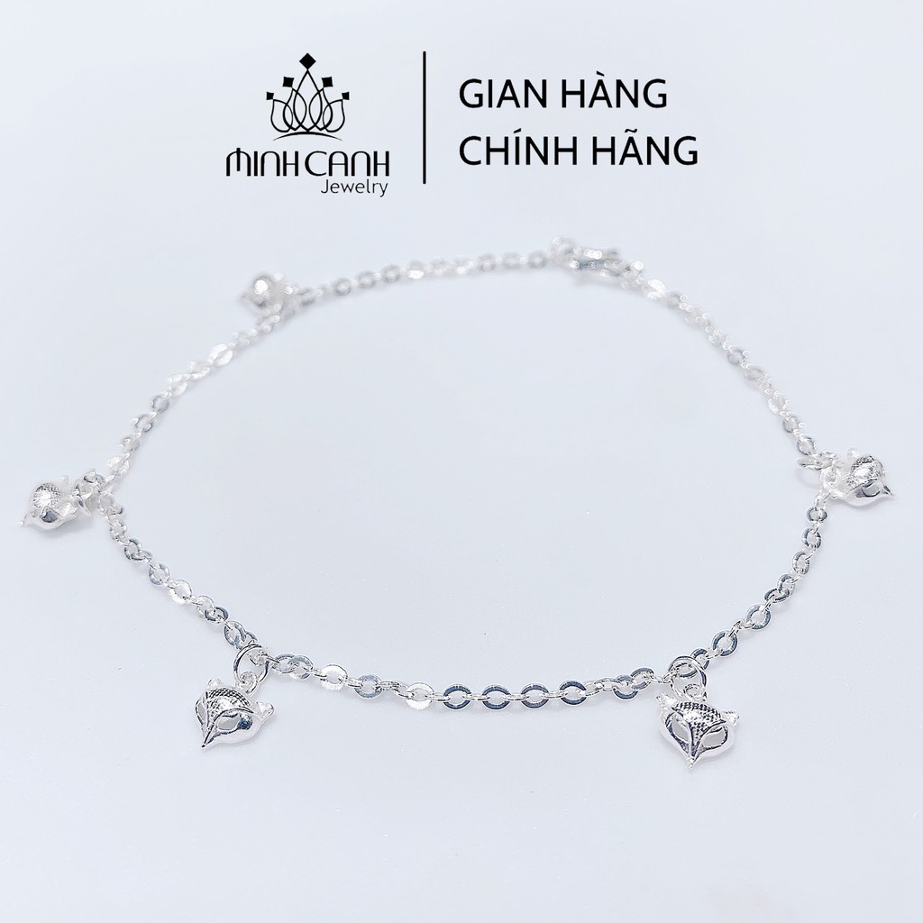 Lắc Chân Bạc Nữ Hình Con Cáo - Minh Canh Jewelry