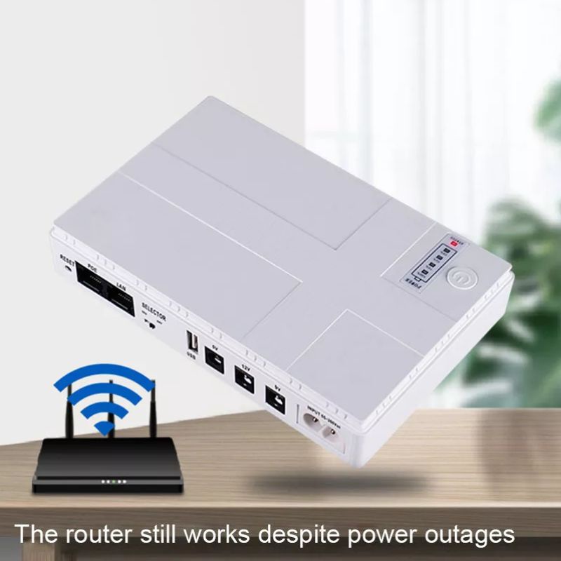 UPS POE mini 12V 9V bộ tích điện cho wifi và camera dung lượng cao không lo mất điện