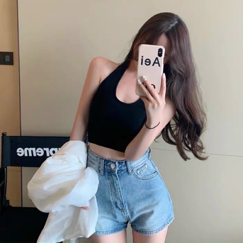 Hot - Áo bra cổ yếm hở lưng kèm đệm ngực siêu đẹp