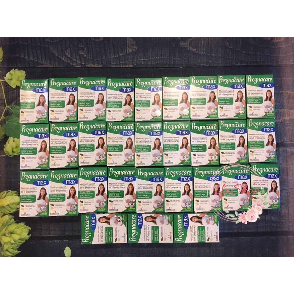 PREGNACARE MAX Vitamin tổng hợp cho mẹ bầu phụ nữ mang thai 84 viên