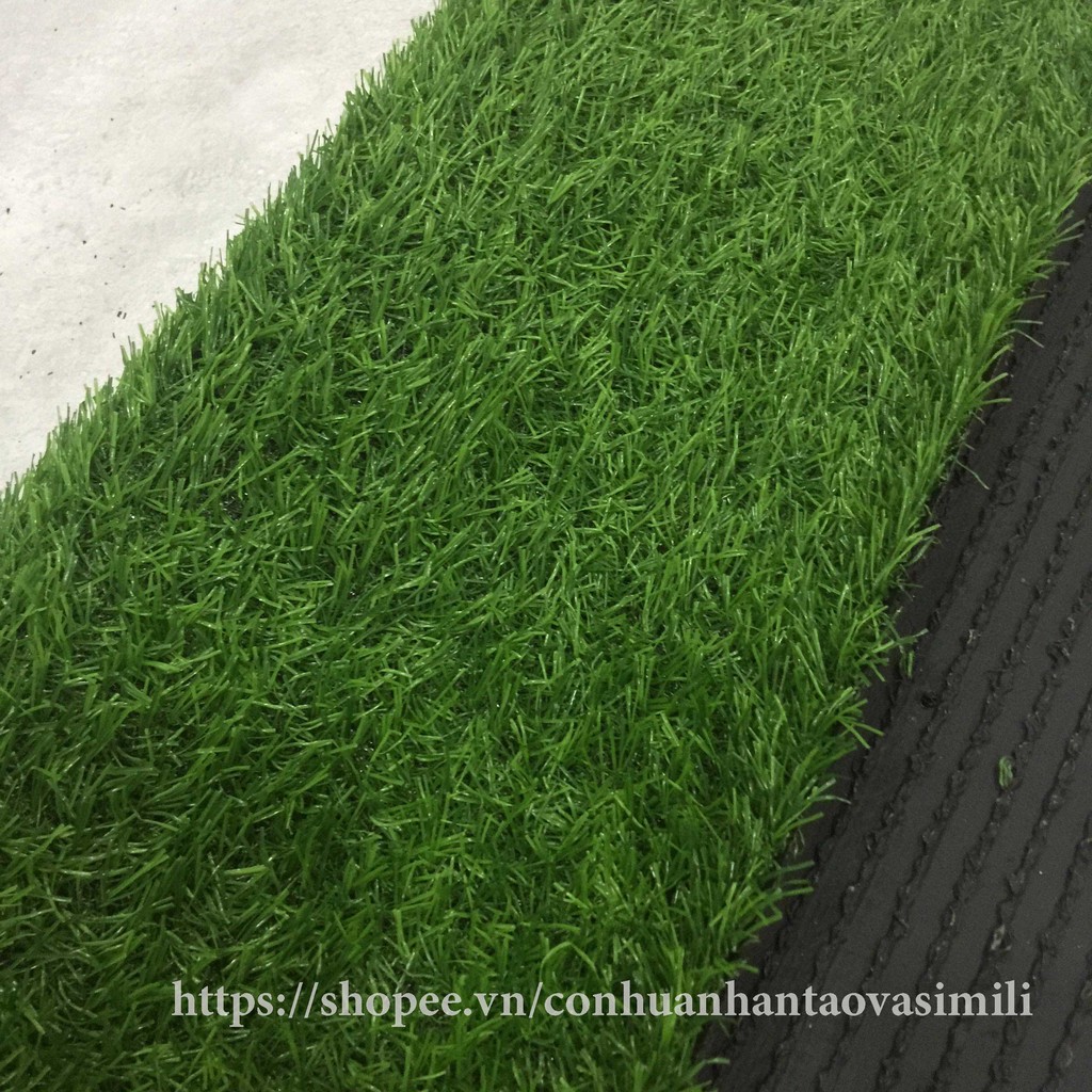 [ KHO SỈ - 1 MÉT VUÔNG KHỔ 2M ] Thảm cỏ nhân tạo cao 2cm - hàng cao cấp giá sỉ tại kho