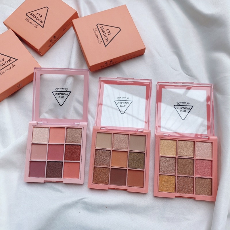 Phấn mắt 9 màu Lameila