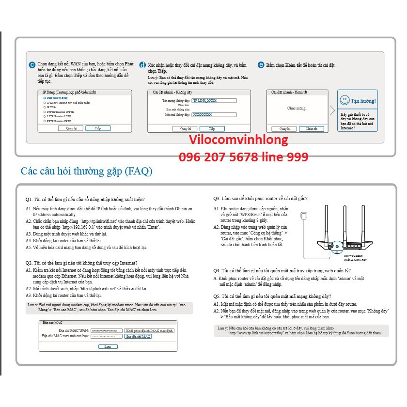 Bộ Phát Wifi Tốc Độ 450 Mbps TP-Link TL-WR940N - Hàng Chính Hãng