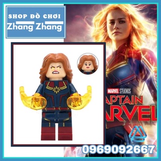 Xếp hình mô hình Captain Marvel Siêu anh hùng trong Avengers Endgame Minifigures MG0104