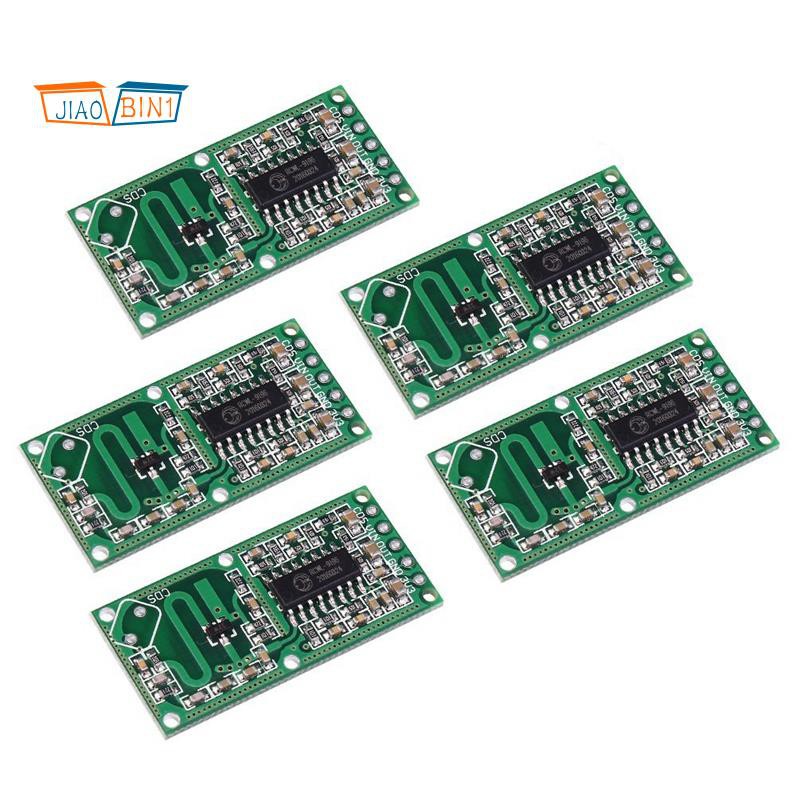 Set 5 Công Tắc Cảm Biến Radar Rcwl-0516 5-7m 4-28v 100ma