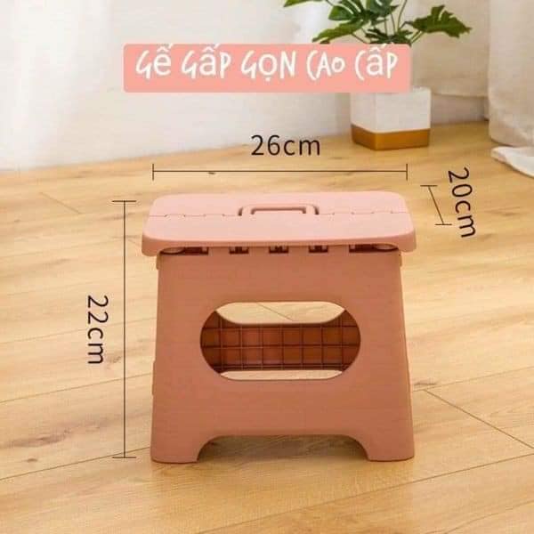 Combo 2 ghế gấp gọn, nhỏ gọn đa năng tiện dụng