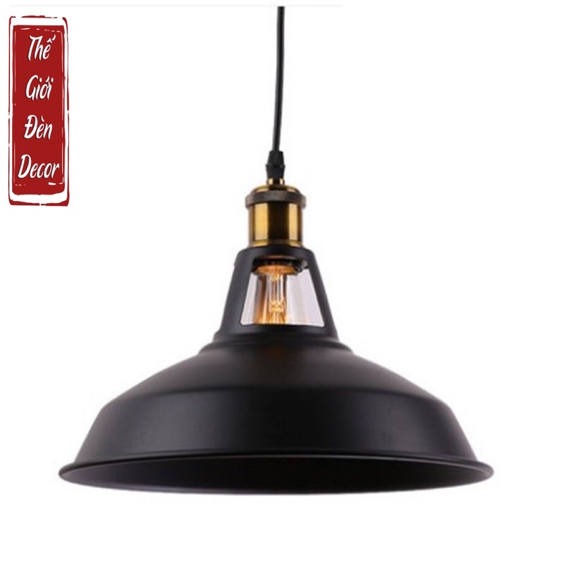 Đèn thả chao đèn hở cổ T032 , Đèn treo thả trần hiện đại trang trí bàn ăn quán caf