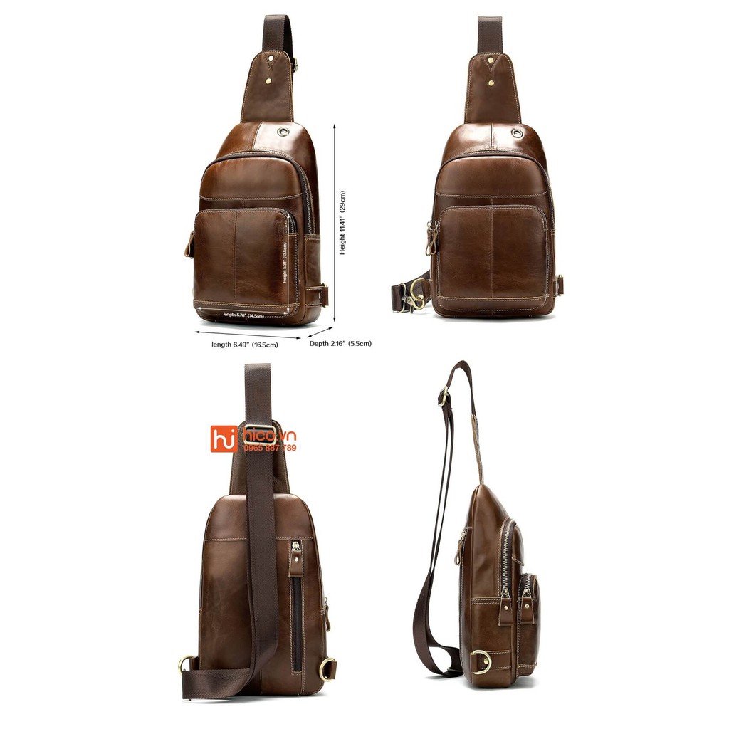 CẶP TÚI ĐEO CHÉO DA BÒ T144 – CHÍNH HIỆU DA BÒ MỀM DAI , BỀN BỈ ĐẲNG CẤP | BigBuy360 - bigbuy360.vn