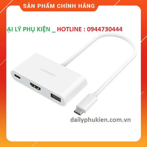 Cáp chuyển USB Type C sang USB 3.0 và HDMI Ugreen 30377 dailyphukien