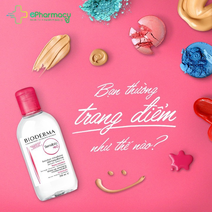 Nước tẩy trang Bioderma cho da nhạy cảm - Bioderma Sensibio + Sebium H2O CHÍNH HÃNG | BigBuy360 - bigbuy360.vn