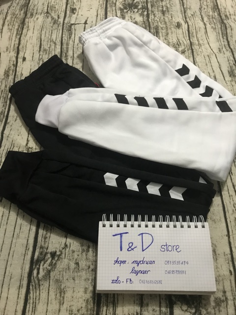 Jogger nỉ viền mẫu mới DT1 kèm ảnh thật