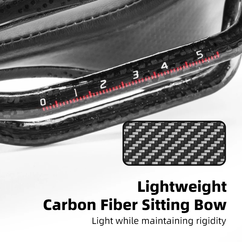 Rockbros Yên Xe Đạp Siêu Nhẹ Chất Liệu Sợi Carbon Thoáng Khí Cao Cấp