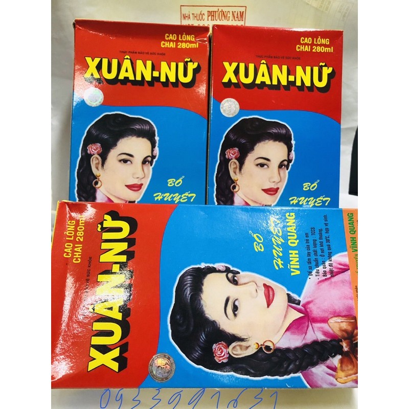 Xuân nữ bổ huyết cao-chai 280ml