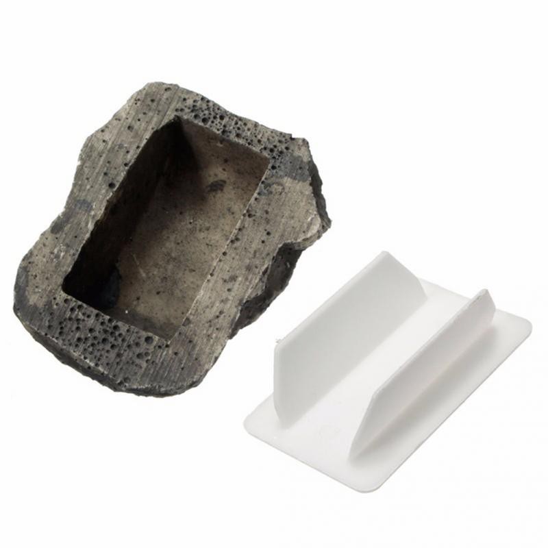 Hộp giấu chìa khóa hình tảng đá kích thước 8*6*3cm tiện dụng