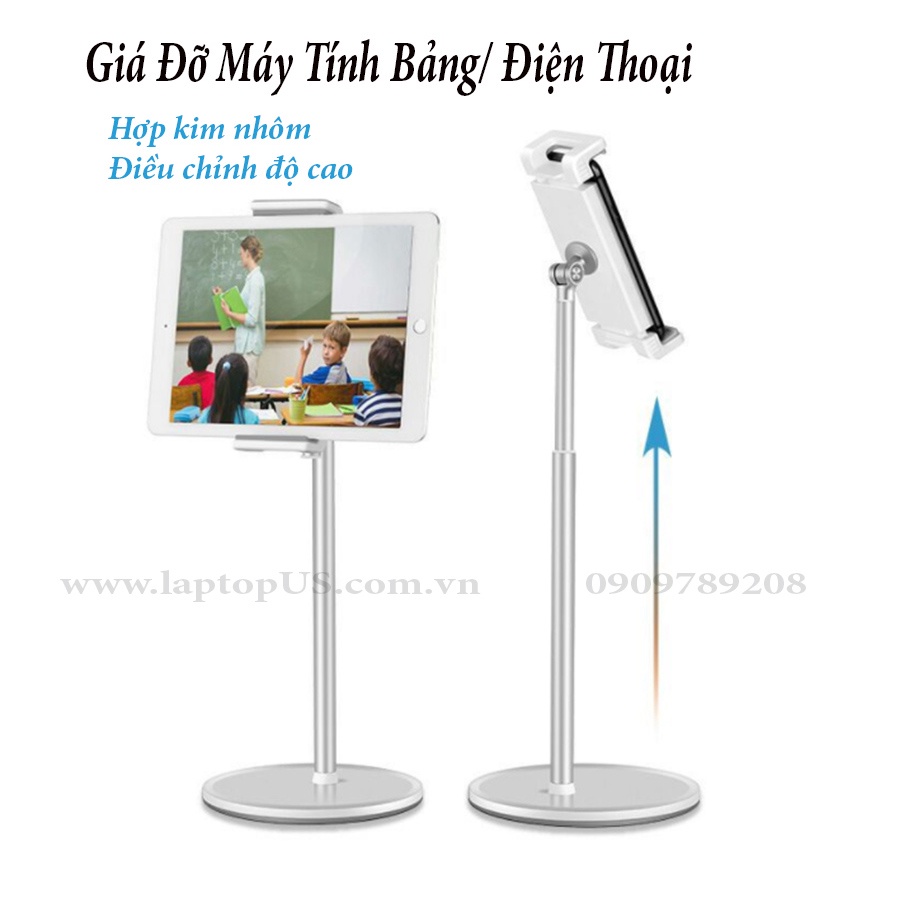 Giá Đỡ Ipad Điện Thoại Điều Chỉnh Độ Cao (4H)