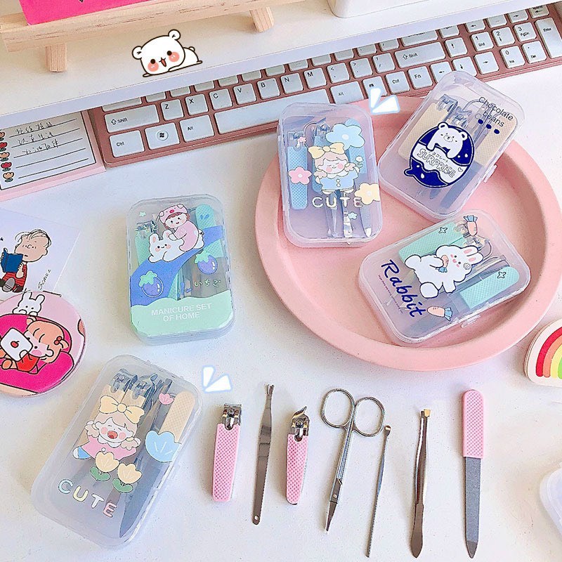 Bộ cắt tỉa móng tay 7 chi tiết hà mai